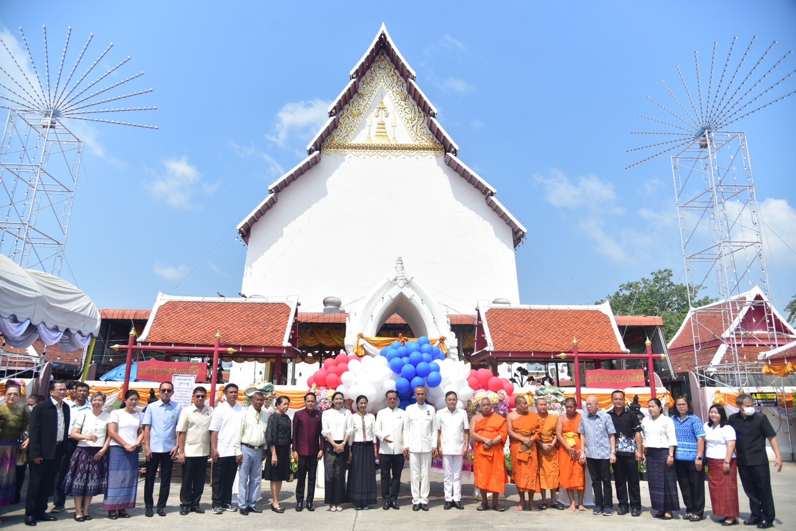 ผู้ว่าฯสุพรรณบุรี ประธานในพิธีบวงสรวงหลวงพ่อโต และพิธีเปิดงานเทศกาลนมัสการหลวงพ่อโต ครั้งที่ 1 ประจำปี 2569 ณ วัดป่าเลไลยก์วรวิหาร