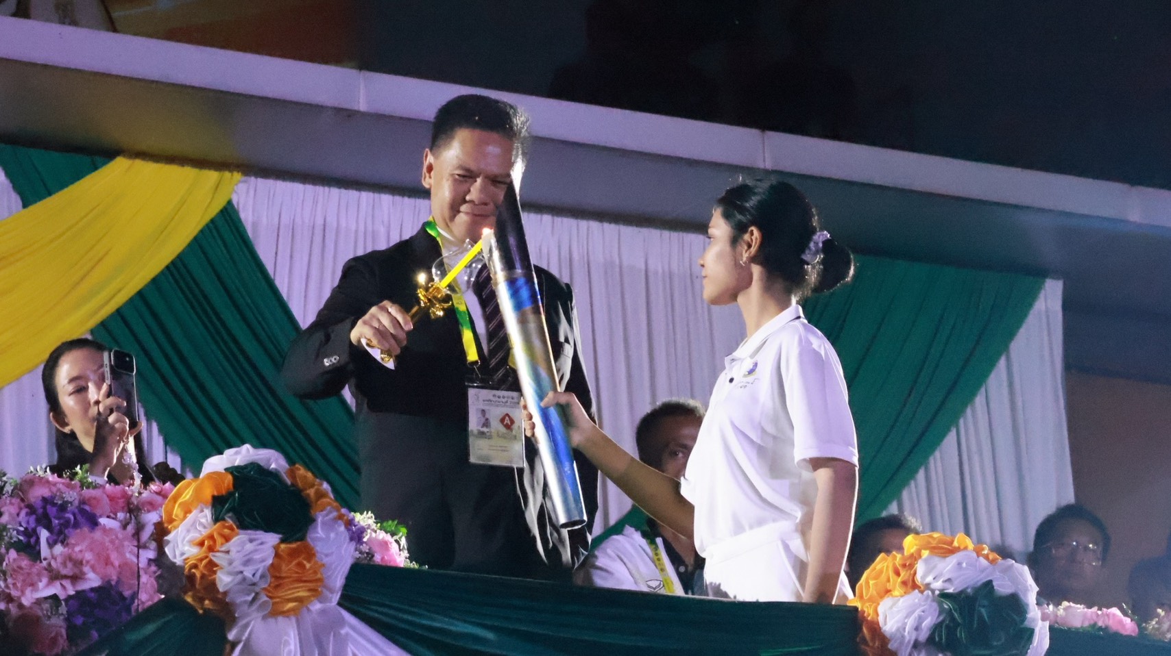 รมว.วราวุธ ศิลปอาชา ประธานเปิดการแข่งขันกีฬามหาวิทยาลัยการกีฬาแห่งชาติ ครั้งที่ 49 "พลศึกษาเกมส์"