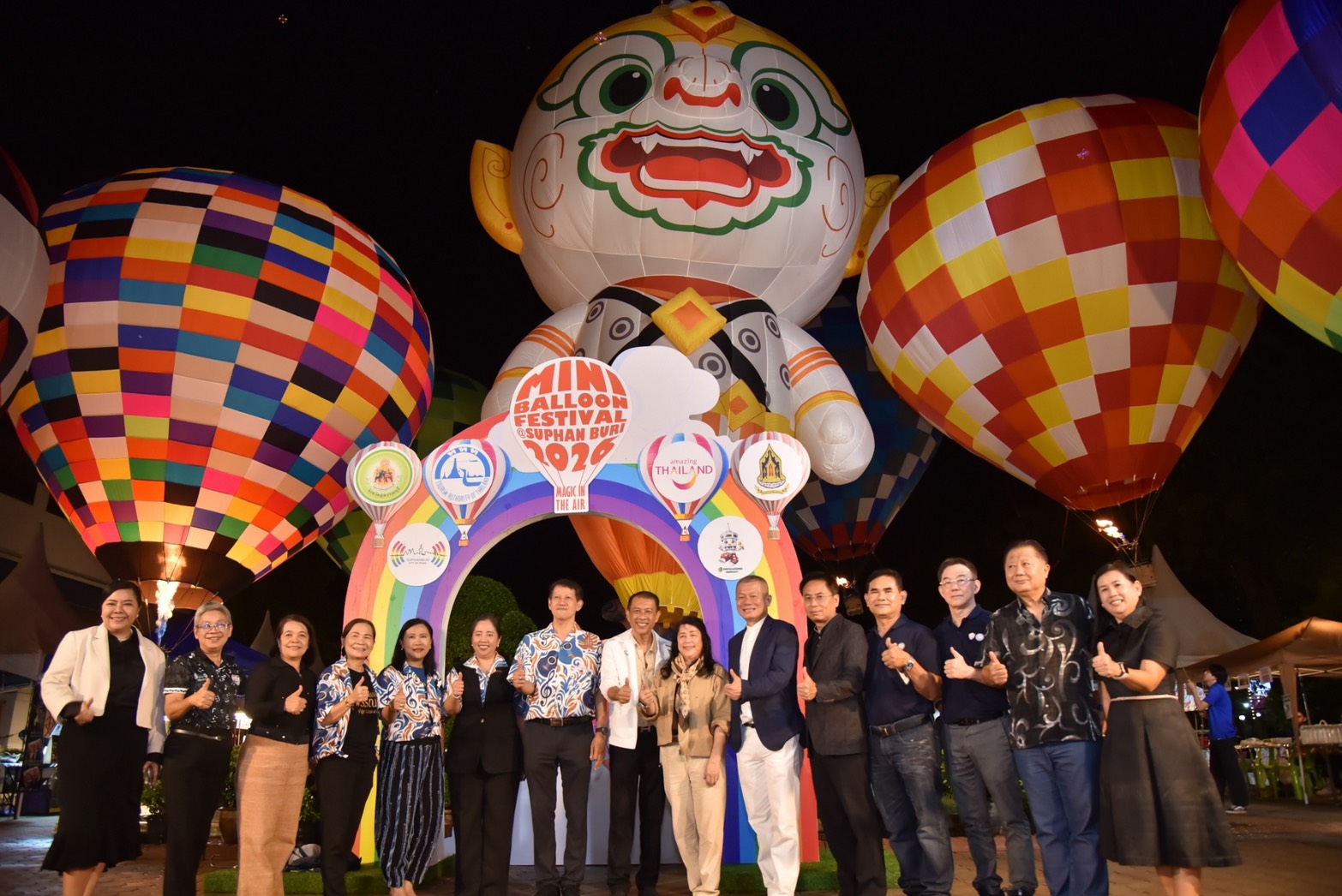 รองผู้ว่าฯสุพรรณบุรี ประธานเปิดงาน Mini Balloon Festival @ Suphanburi จัดขึ้นระหว่างวันที่ 25 &ndash; 27 กันยายน 2569 ณ สวนเฉลิมภัทรราชินี หอคอยบรรหาร &ndash; แจ่มใส